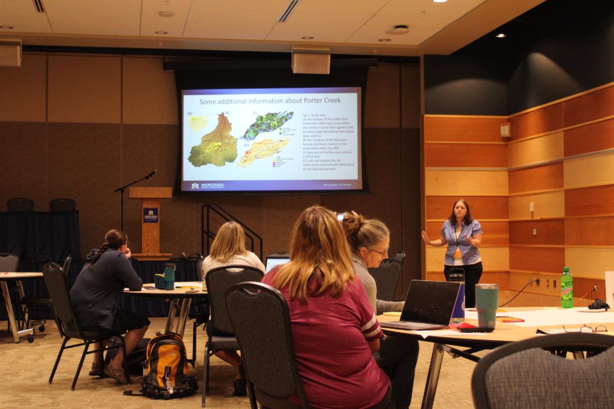 Jeannie Chipps presents at 2022 Science Summer Institute
