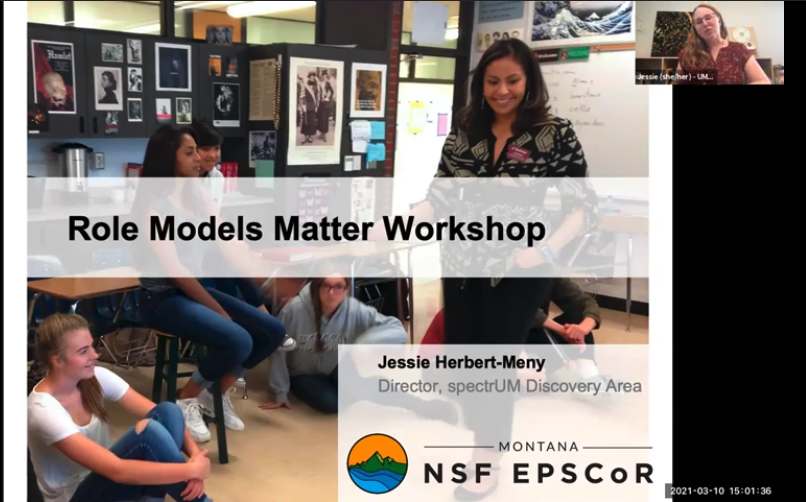 Screenshot of Role Models Matter Training