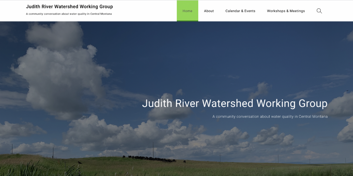 Judith River Watershed Working Group Website