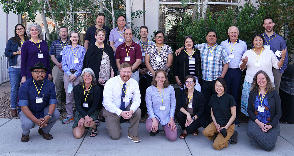 Members of the six-state CIRCLES Alliance pose for a picture
