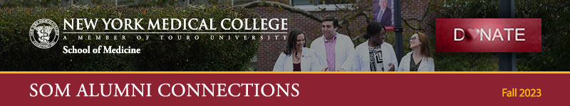 Banner with people in white coats