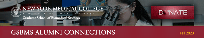 GSBMS Banner with woman using telescope