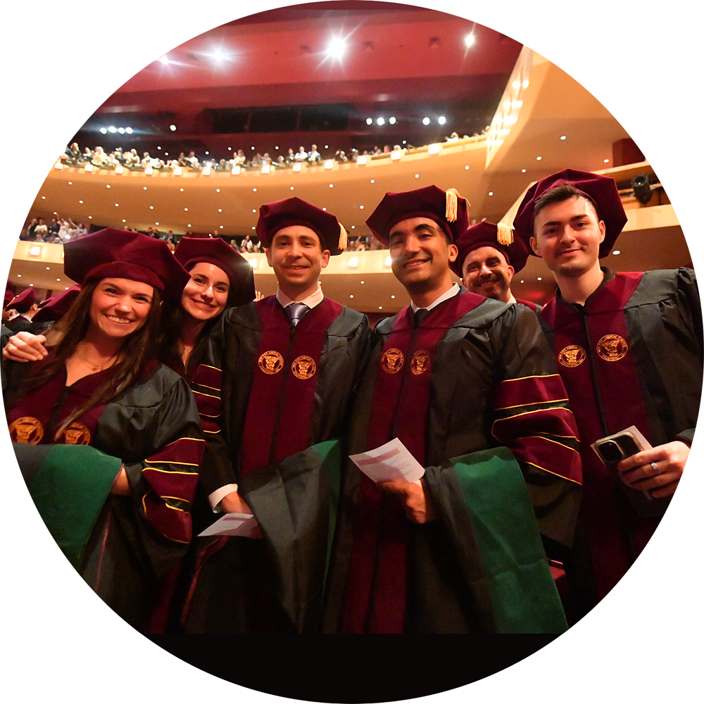 NYMC SOM graduates at Commencement ement 