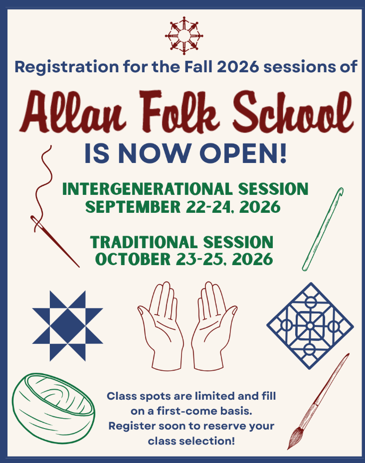 Folk School at Camp Mikell this October