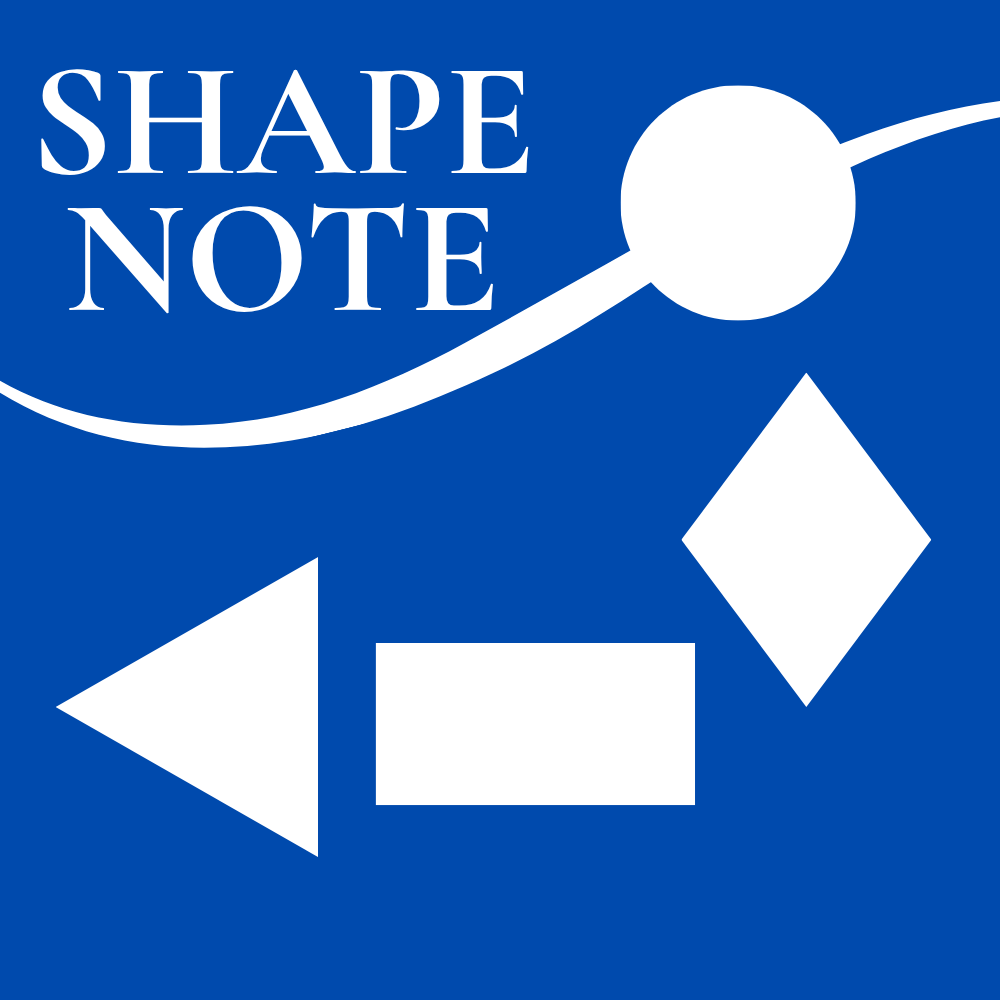 Shape note singing this Sunday!
