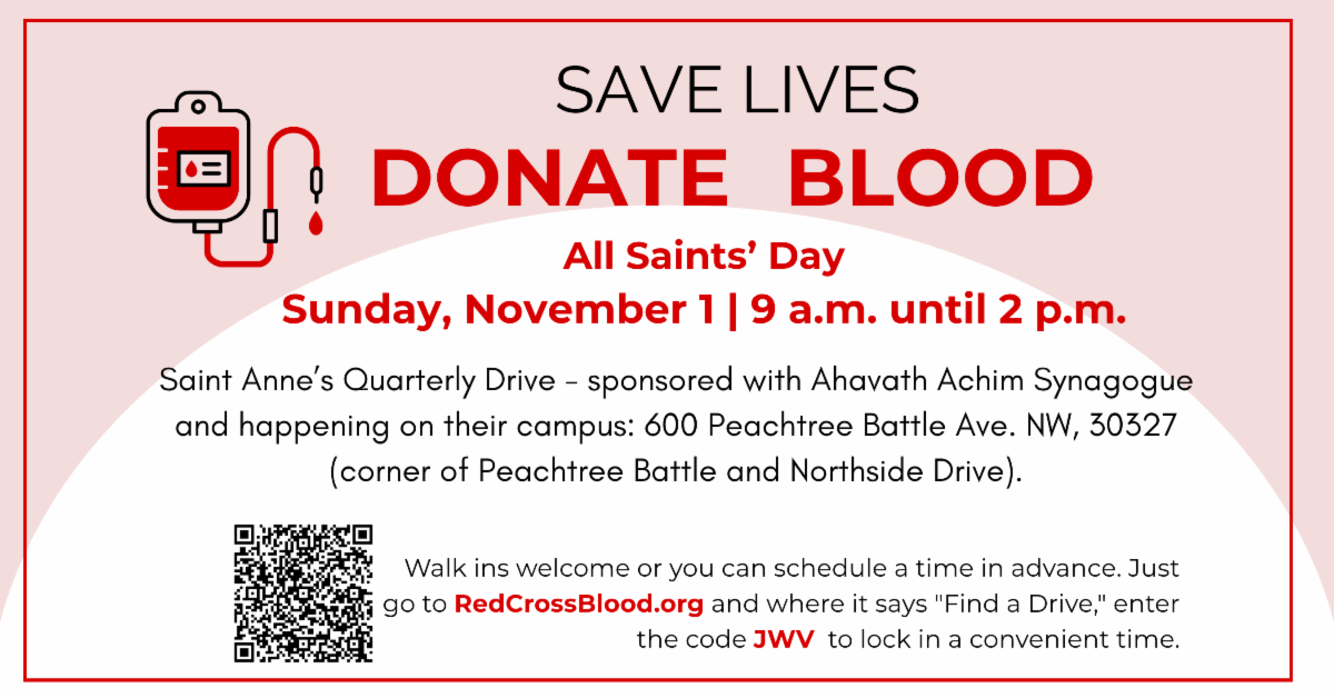 Give Blood on November 1