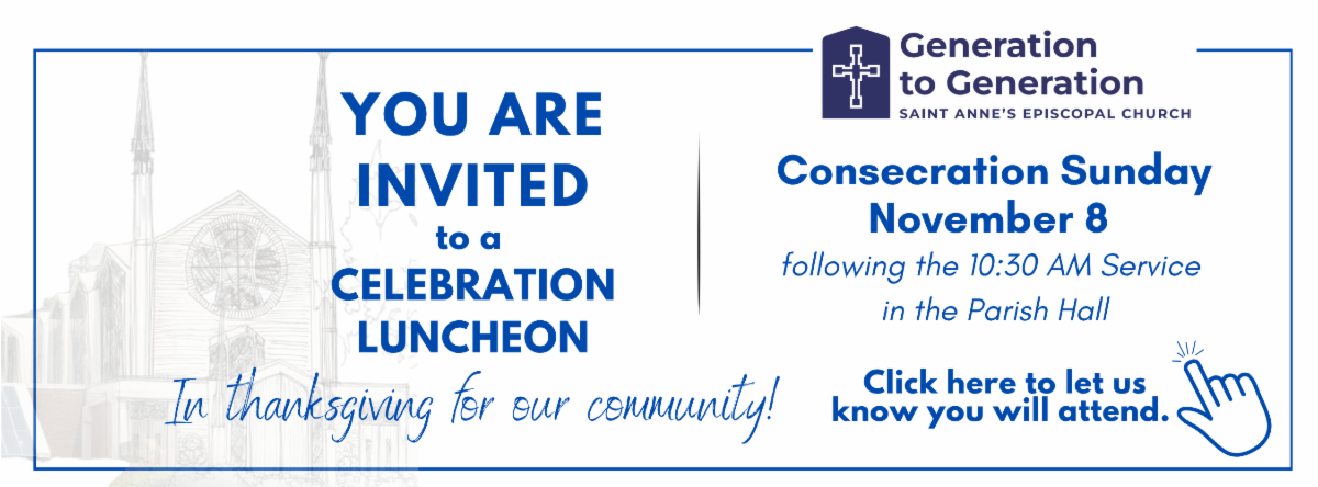 You're invited to Lunch on Nov. 8