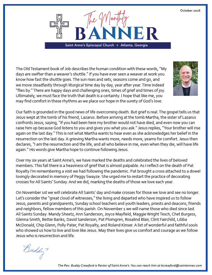 Image of October Monthly Banner 2026