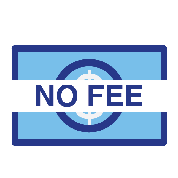 No Fee Icon