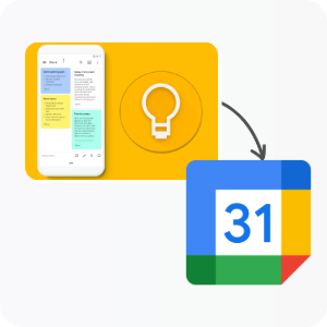 1 Connect Keep to Calendar in Google Workspace