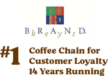 Brand Keys #1 Coffee Chain for Customer Loyalty, 14 years running