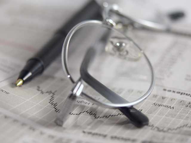 Image - Glasses Newspaper