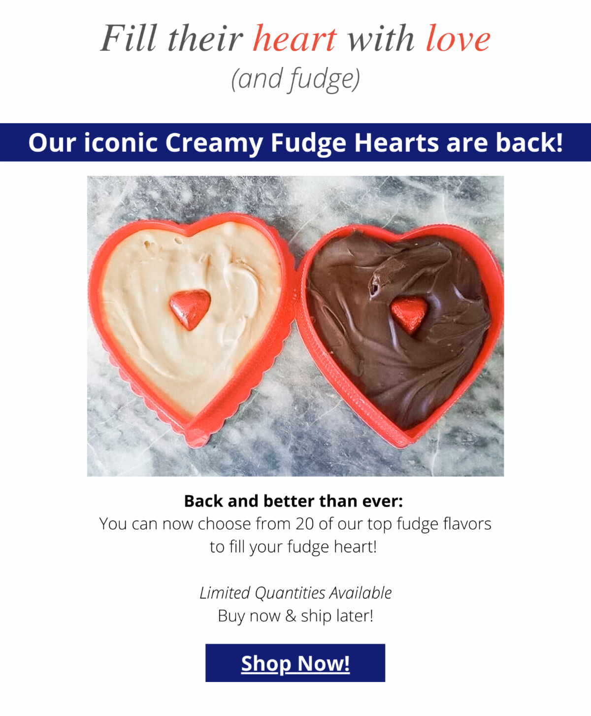 Back & Better Than Ever! The Original Fudge Kitchen