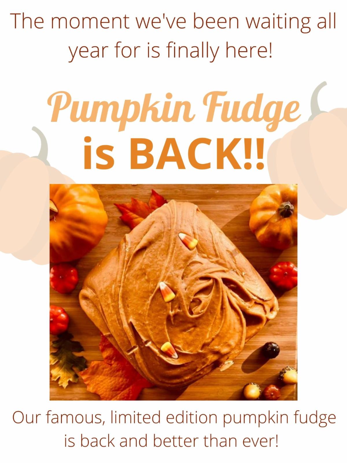 Guess What...🎃 The Original Fudge Kitchen
