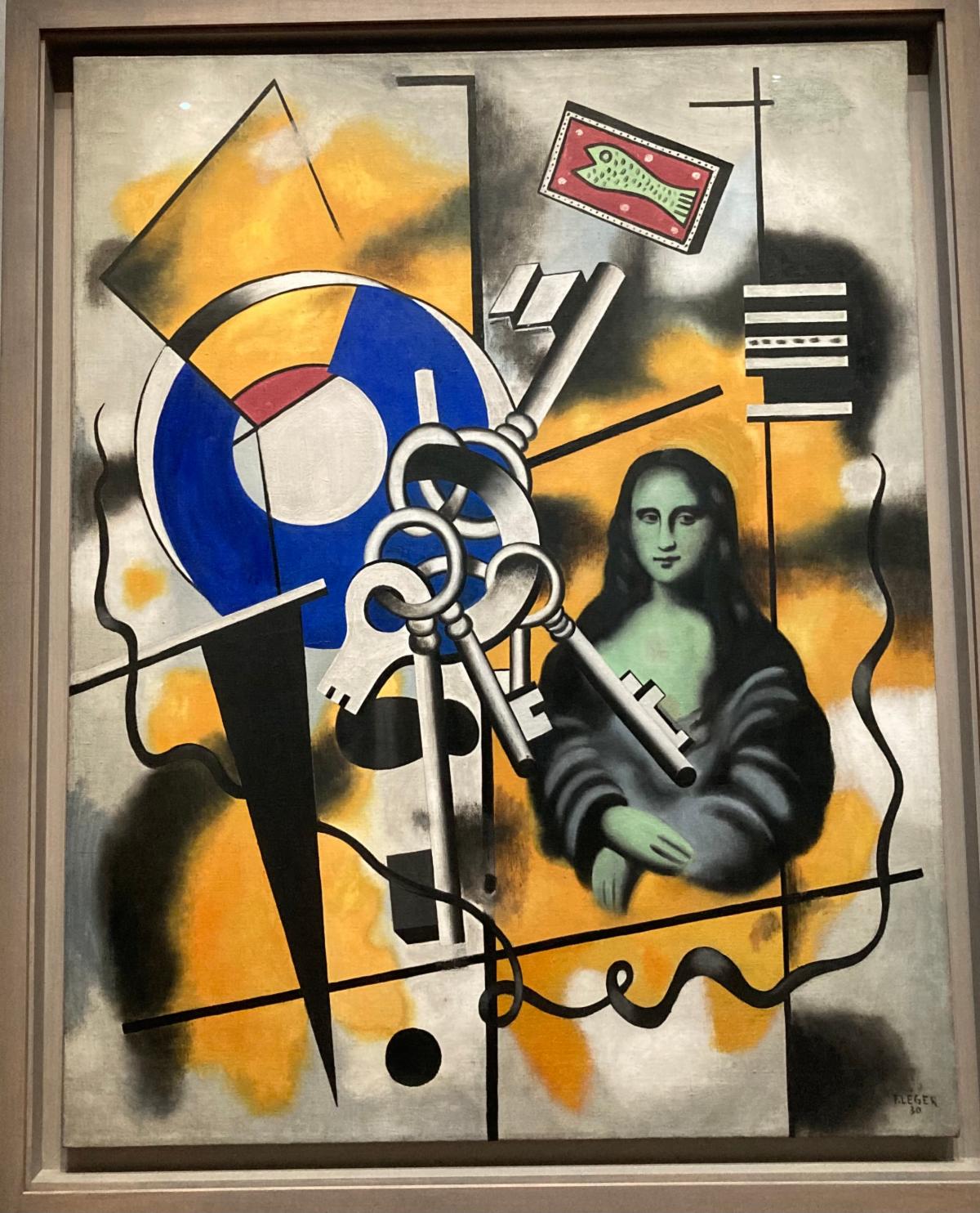 La Joconde aux clés de Fernand Leger