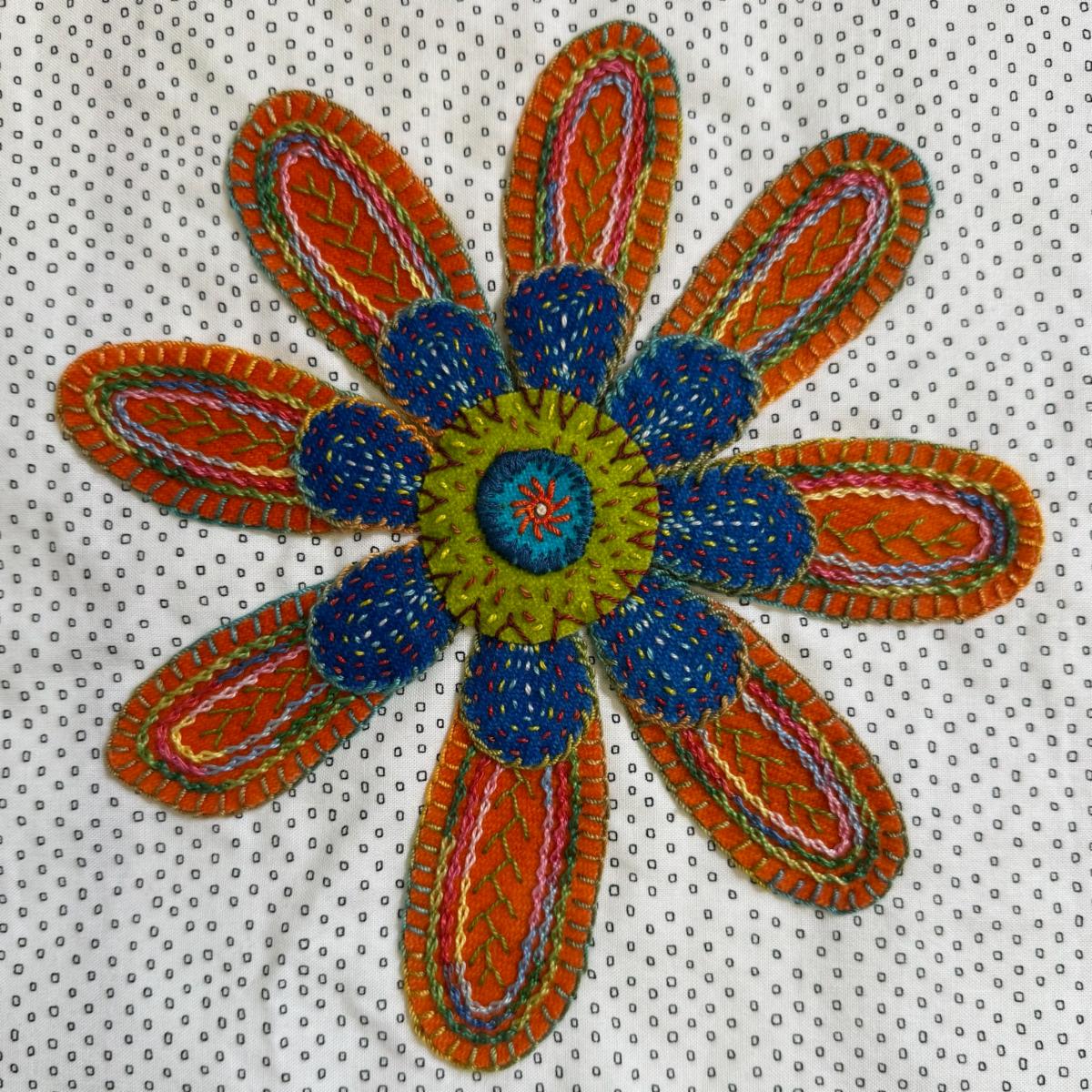Flower Power block 17