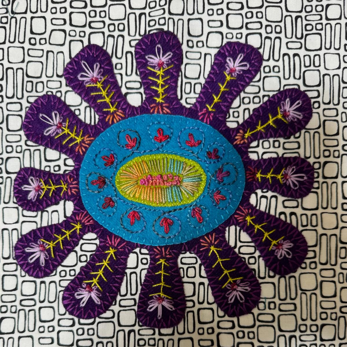 Flower embroidery 26
