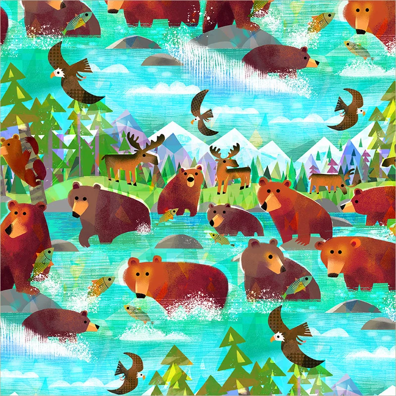 Animal Kingdom Bathing Bears