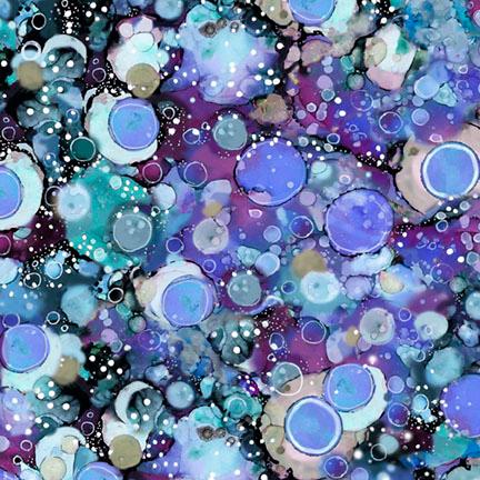 Tree of Life Abstract Blue