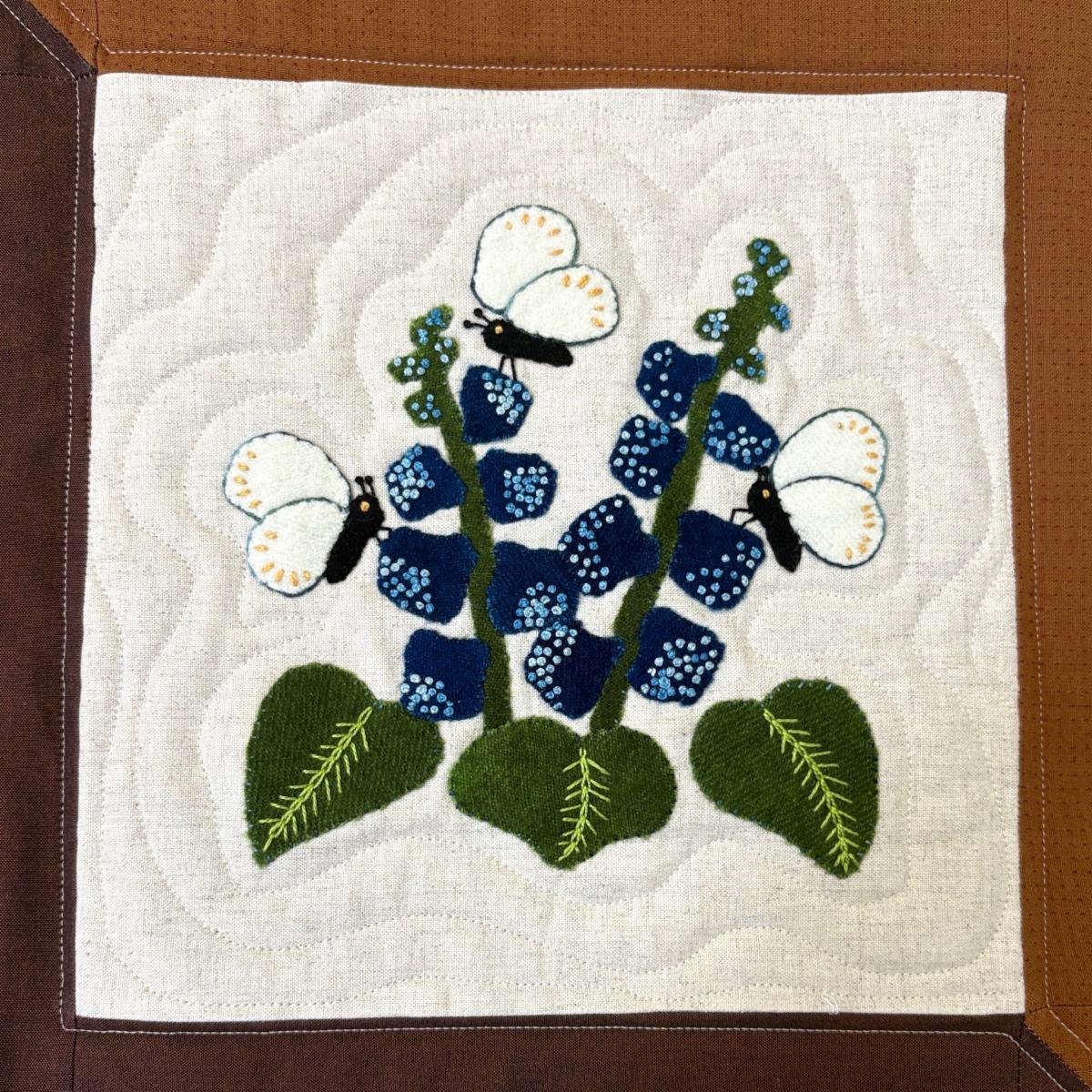 Liz's Garden Quilt Detail