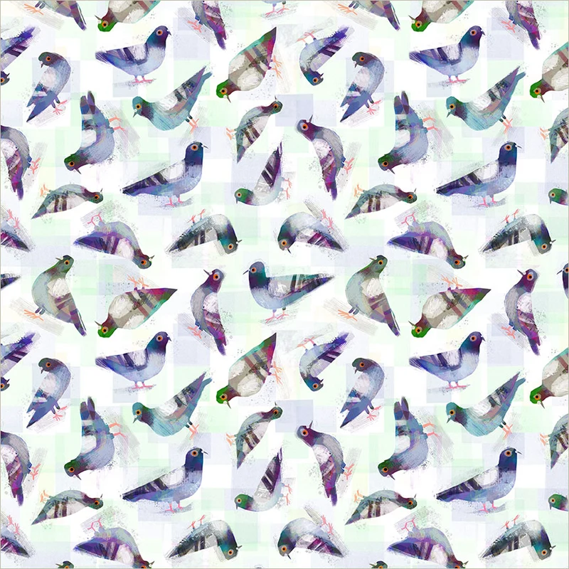 Animal Kingdom Pigeon Pals White