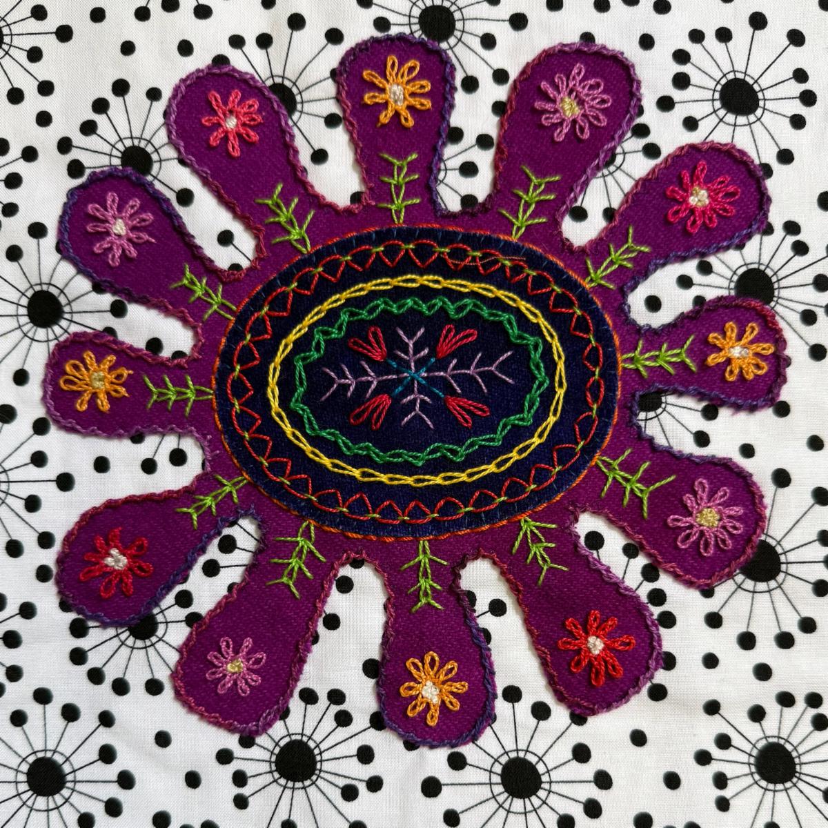 Flower Power block 18