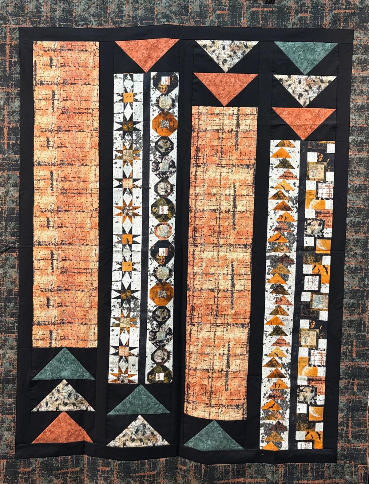 Spooky Halloween Ingot Quilt Kit