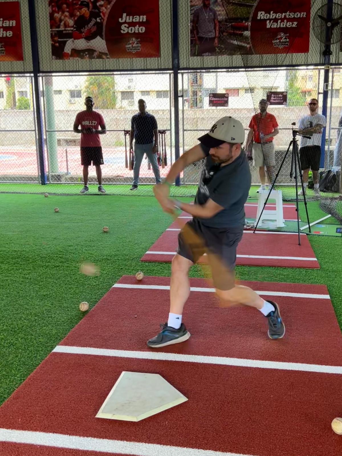 Tom Russell batting