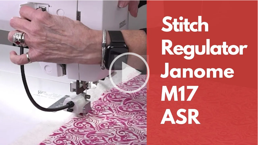 Tips for using Accurate Stitch Regulation (A.S.R) on the NEW Janome M17!
