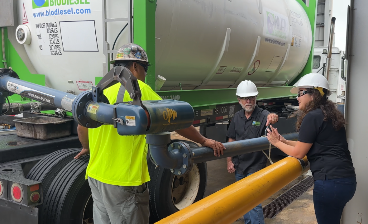 Biodiesel transferred to Schofield