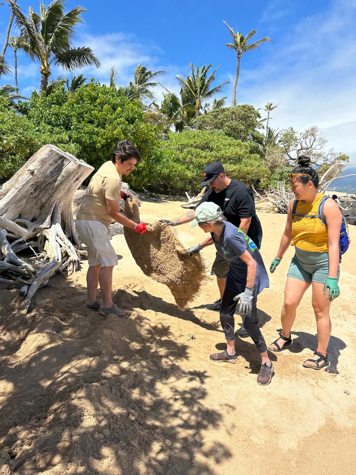 PWF Beach Cleanup Stable Road