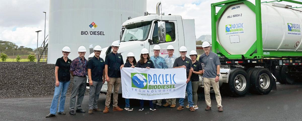 Pacific Biodiesel and Hawaiian Electric Sunfower Biodiesel