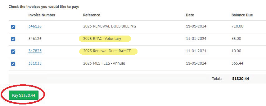 ATTENTION 2026 Membership Dues and Fees Posted