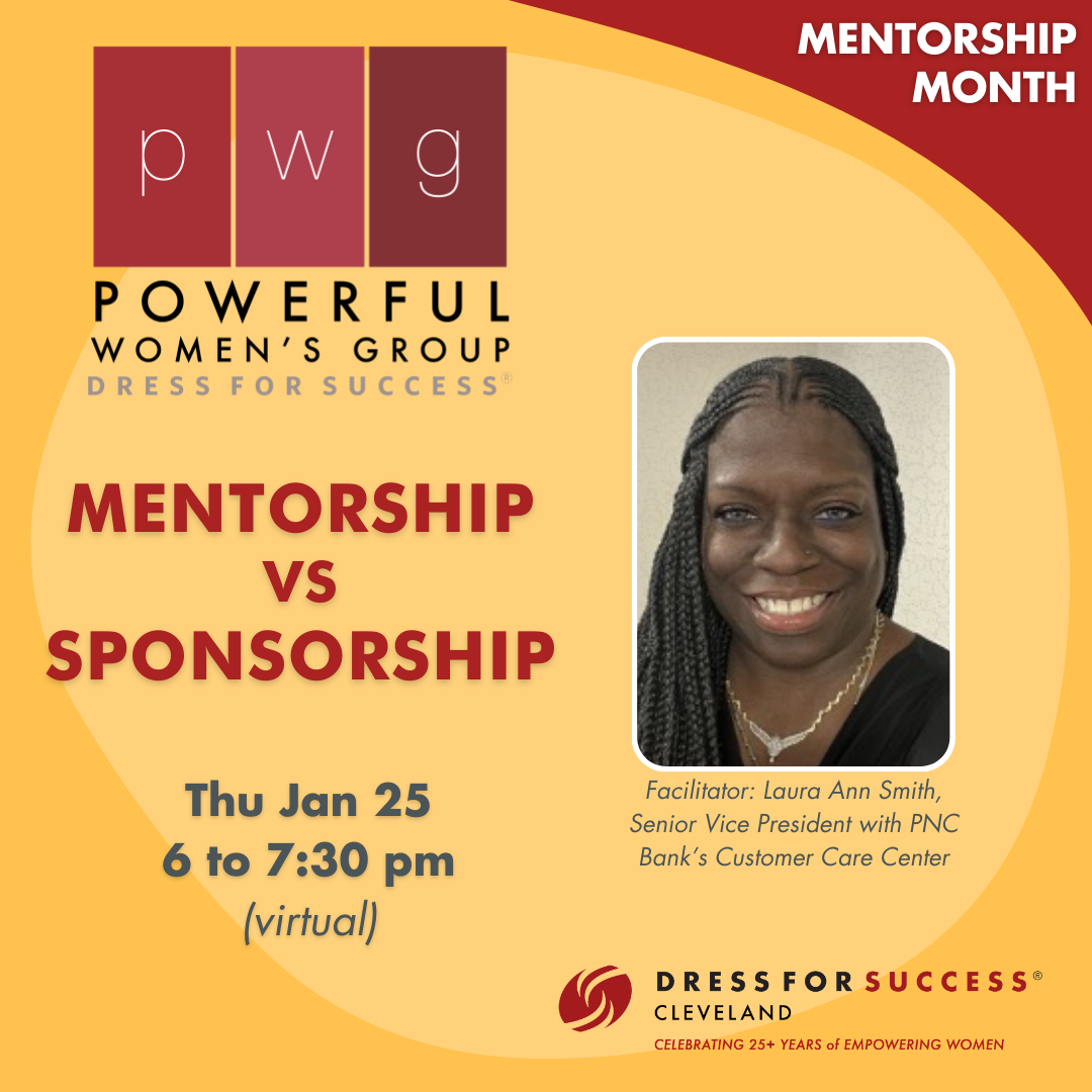 PWG - Mentorship vs Sponsorship