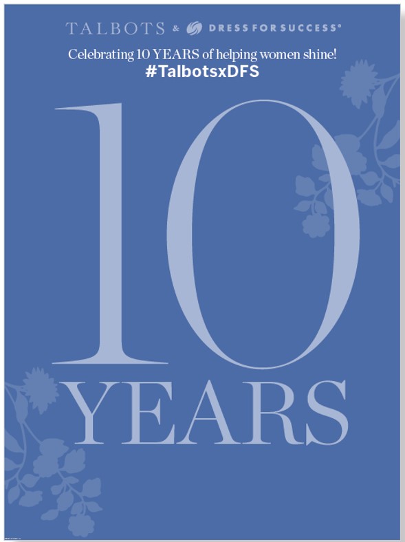 Talbots Celebrates 10 Years of Support