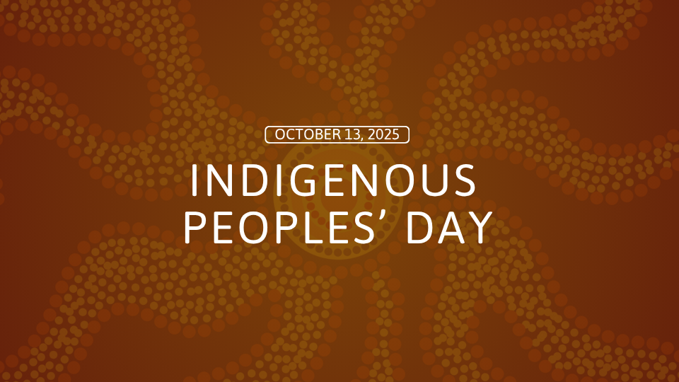 October 13 2025 Indigenous Peoples Day