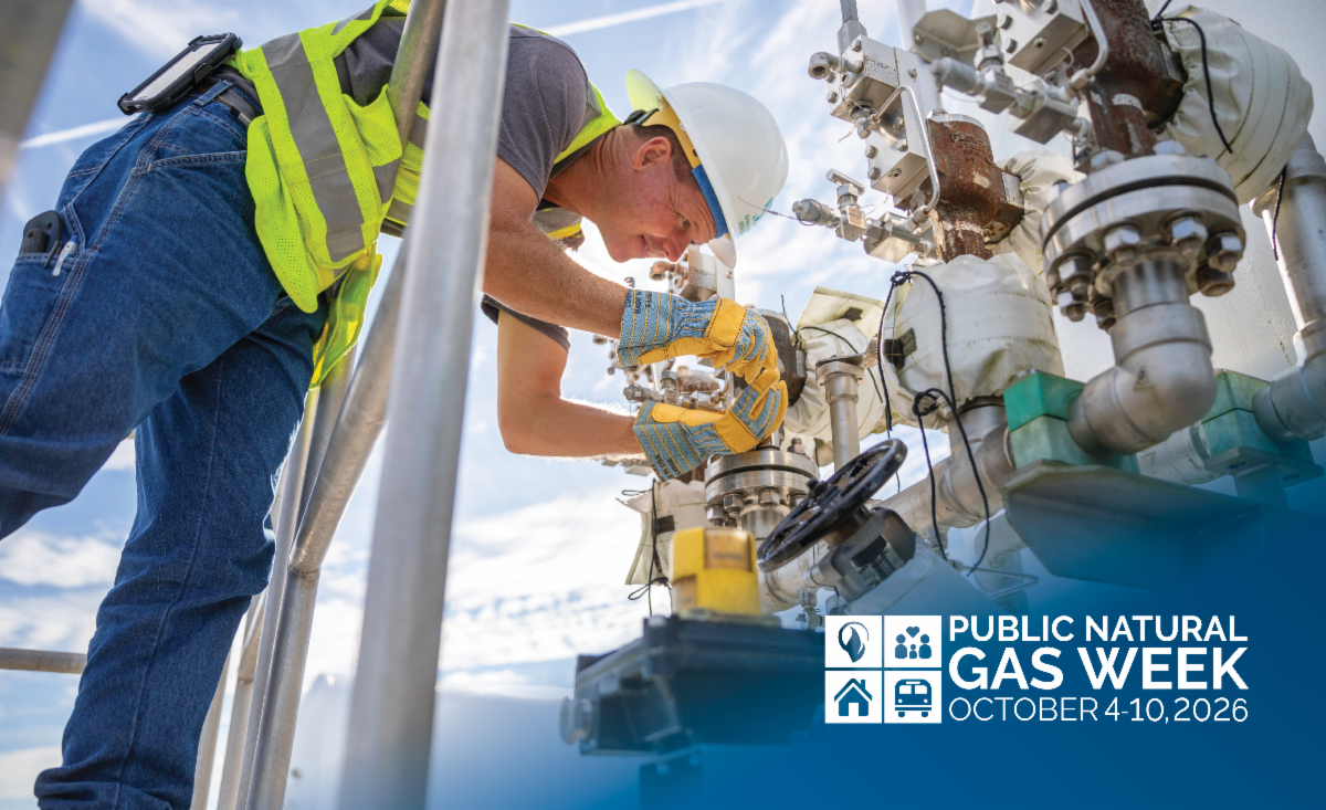 Natural gas week worker