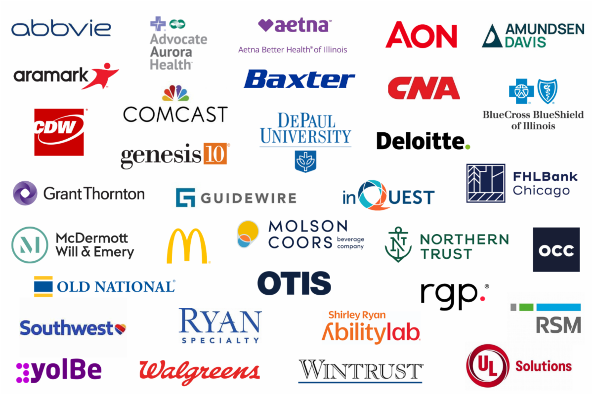 Block of Disability:IN Chicagoland logos