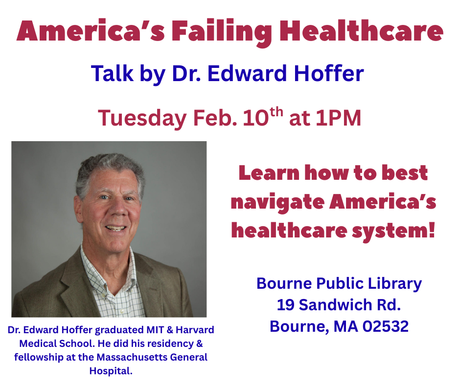 America's Failing Healthcare talk with Dr. Edward Hoffer 2-10-2026 1pm
