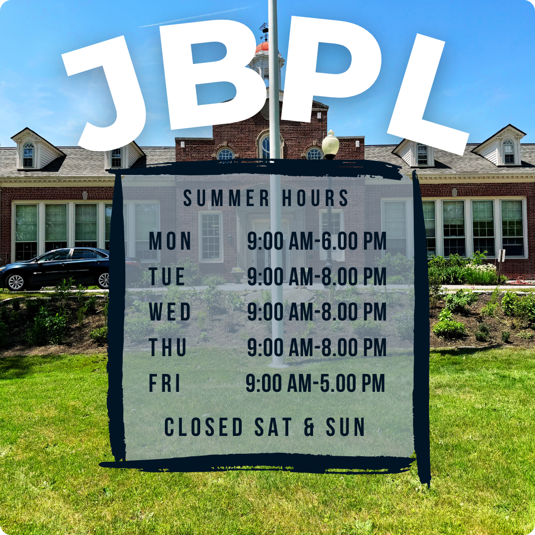 JBPL Summer Hours