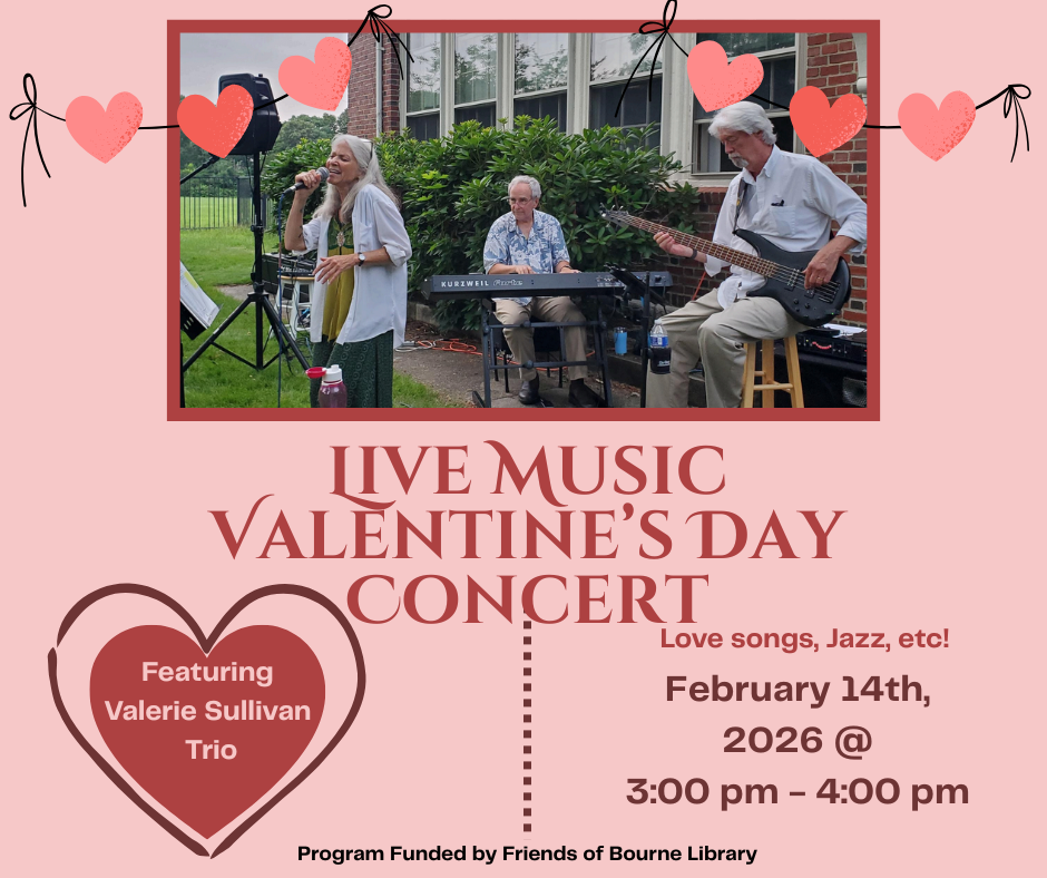 Live Music Valentine's Day Concert with Valerie Sullivan Trio 2-14 3pm