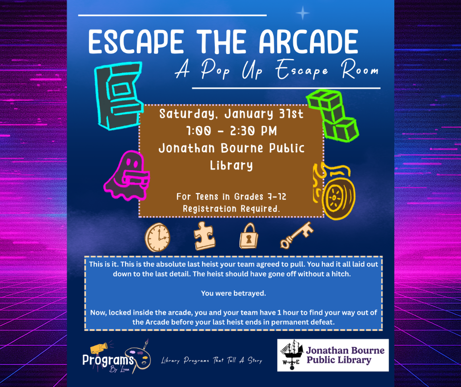 1-31 1pm escape room for teens