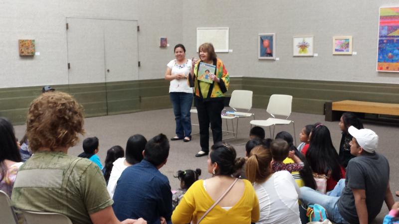 Pat Mora at the Faulkner Gallery