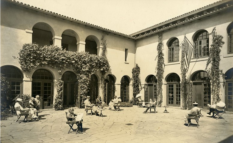 Central Library Reading Patio_ 1919