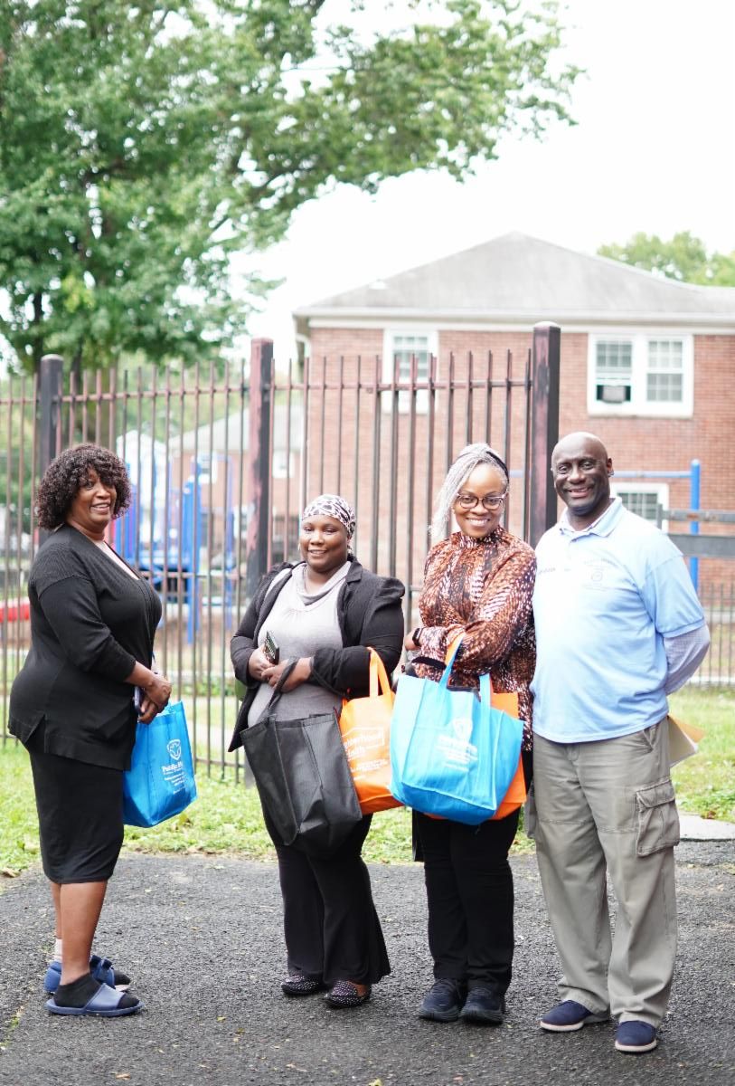 JHG Community Info Fair group photo outside