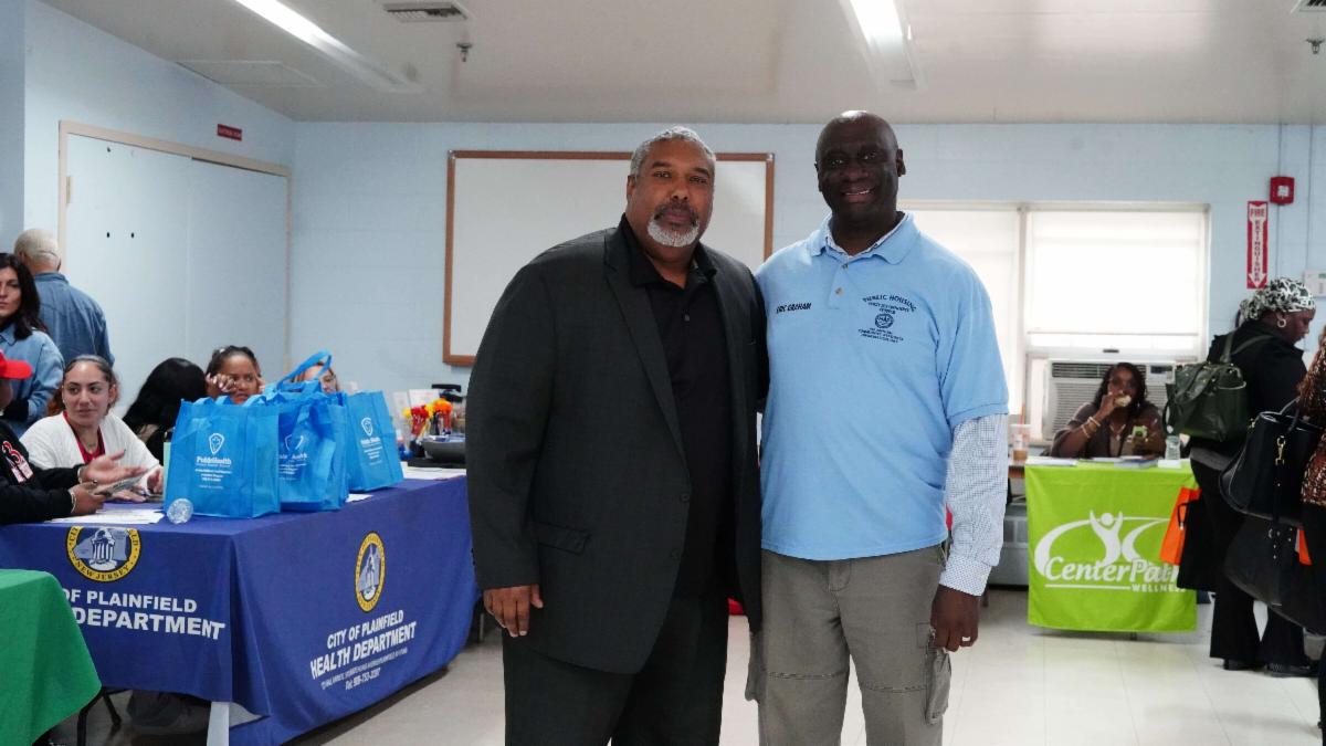 JHG Community Info Fair - Randy Wood and Eric Graham 