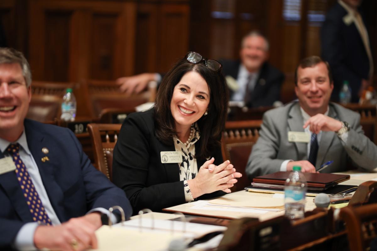 Jaclyn Ford HD 170 Georgia Representative at Capitol