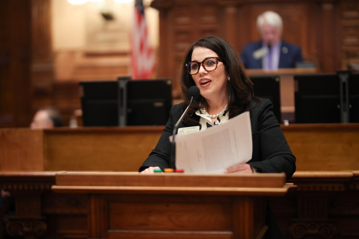Jaclyn Ford HD 170 Georgia Representative at Capitol