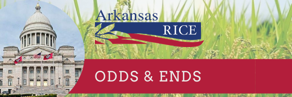 AR Rice Odds & Ends - Check-off Progress & Session-Week 9