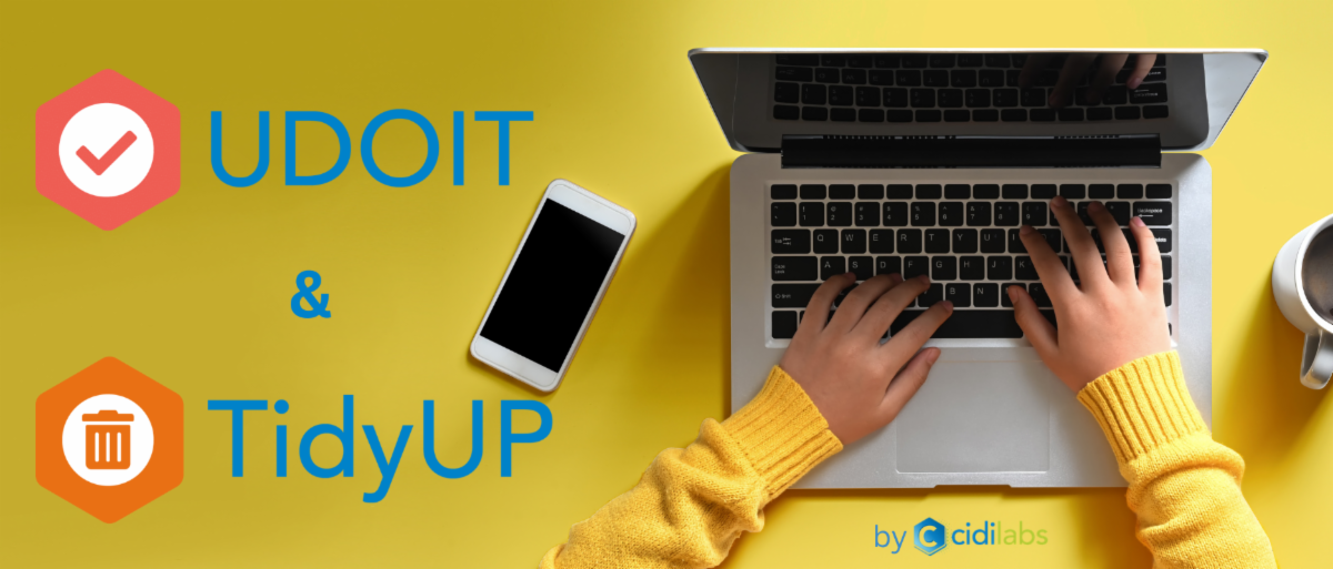 UDOIT and TidyUp
